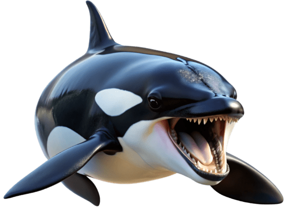 3D Tilikum Png Image: A Practical Asset for Digital Creators