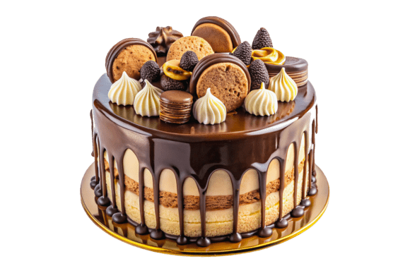Chocolate Cake with Coverage 3D PNG: A Practical Guide for Designers