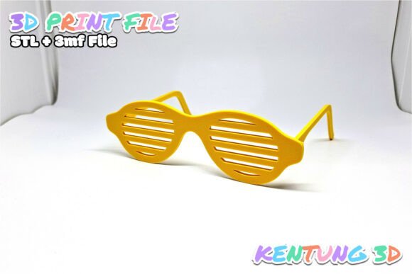 Funny Party Shutter Glasses 3D Printable