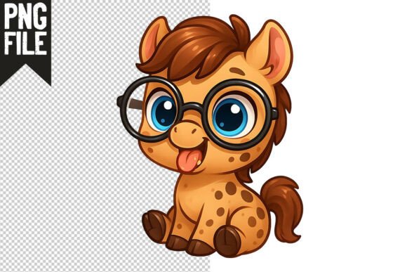 Funny Sarcastic 3D Pony Face PNG Clipart