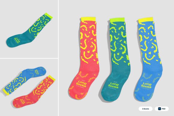 Long Socks 3D Mockup: A Practical Evaluation for Apparel Branding