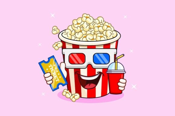 Popcorn Bucket Character Design: A Playful Twist for Creative Projects
