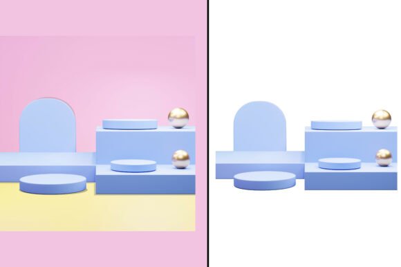 Redefining Product Presentation: The Rise of the Modern 3D Podium Abstract Background